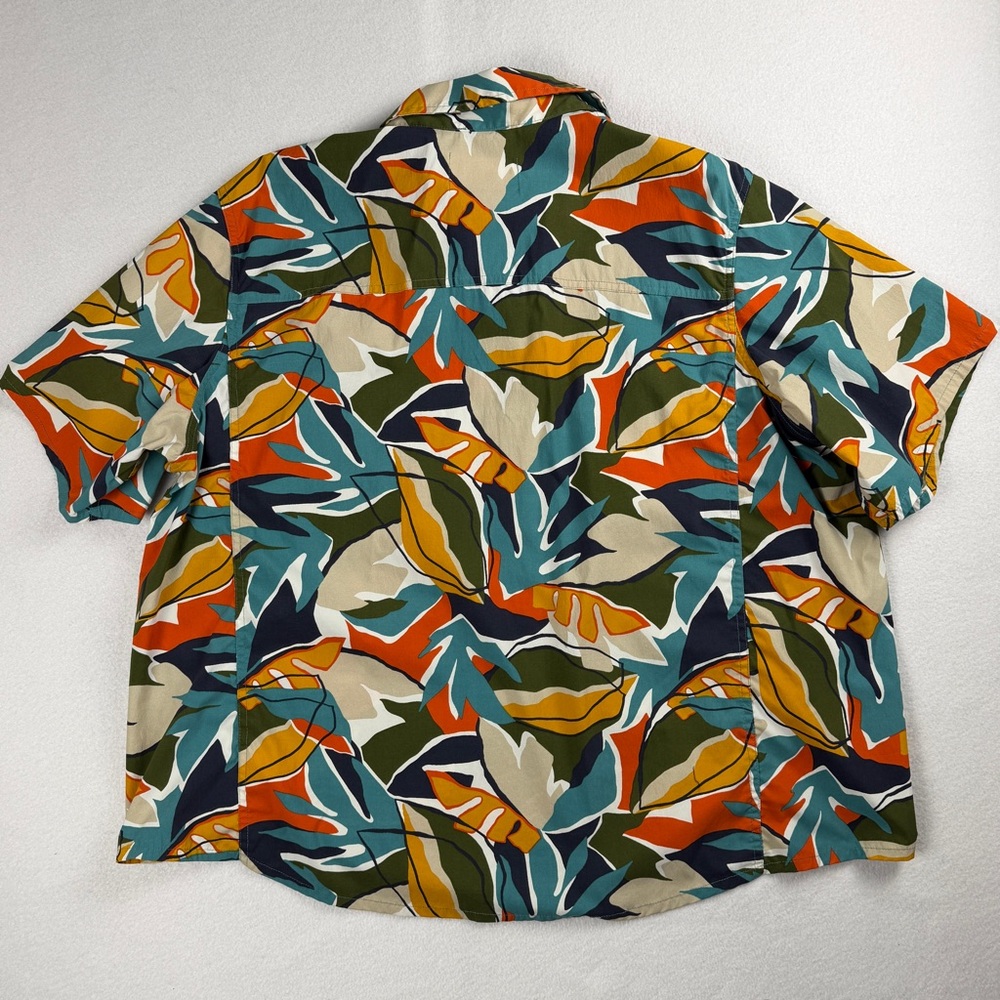 REI Co-op Women's Trailmade Short Sleeve Button Up Top Multicolor 2XL - Picture 8 of 10